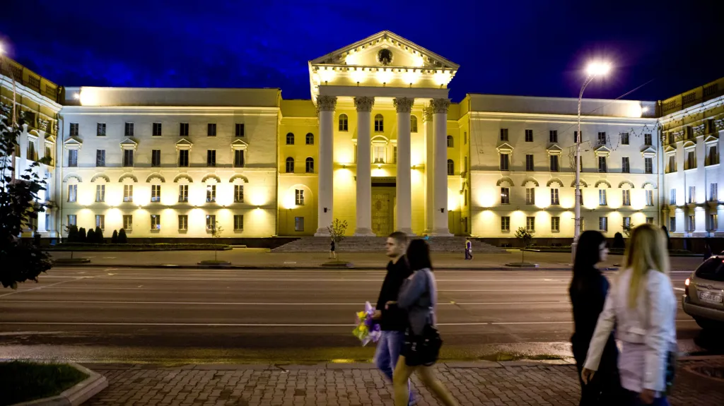 Budova běloruské KGB