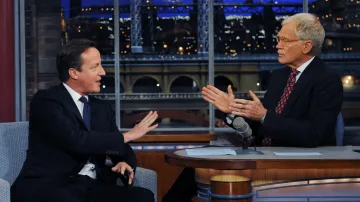 David Cameron u Davida Lettermana