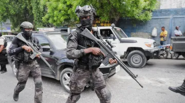 Ozbrojenci na Haiti (Ilustrační foto)