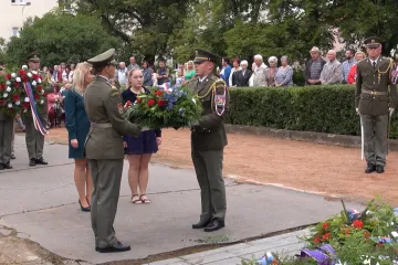 V Žatci proběhla pieta za vypálený Český Malín. Vojáci tehdy povraždili 400 lidí včetně žen a dětí 