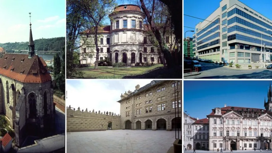 Objekty Národní galerie