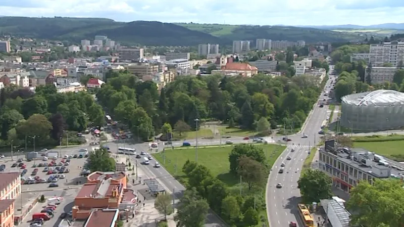 Vybavení parku v srdci města je zastaralé