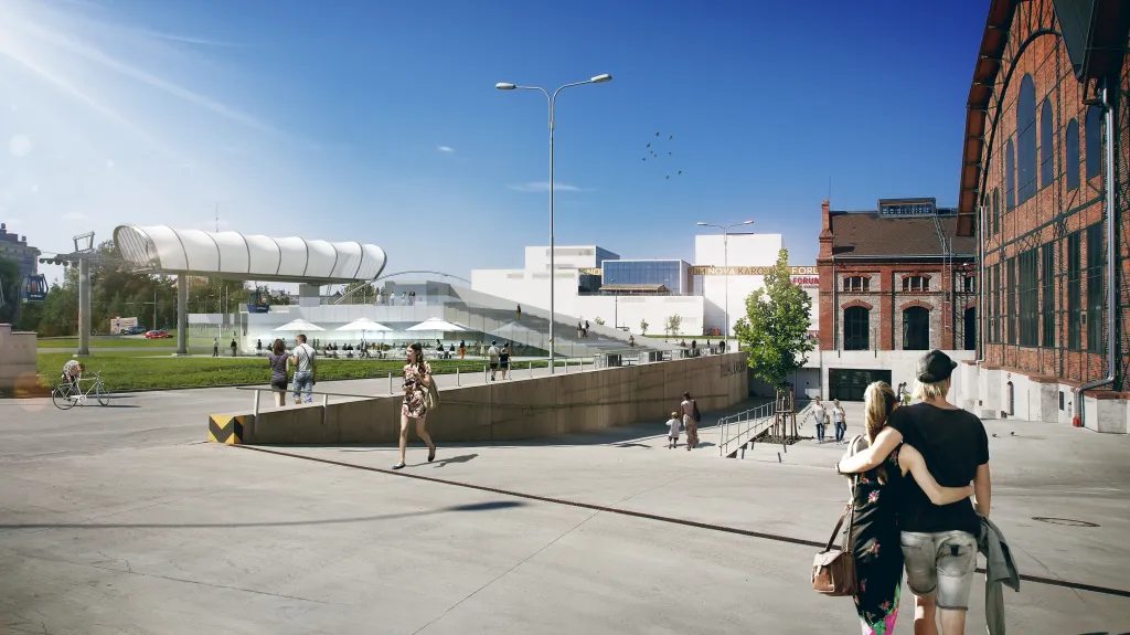 Vizualizace ostravské lanovky