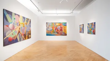 Antonín Střížek vystavuje v Galerii Villa Pellé