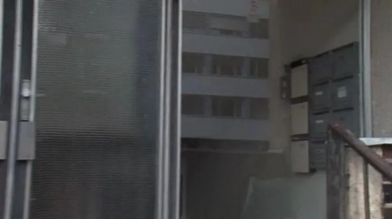 Místo činu jednoho ze série přepadení