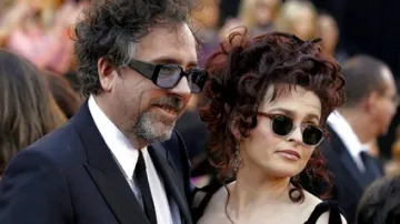 Tim Burton a Helena Bonhamová Carterová