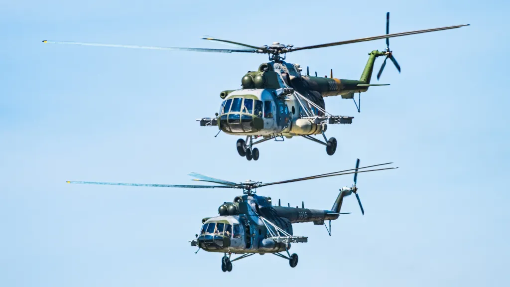 Vrtulníky Mi-171Š