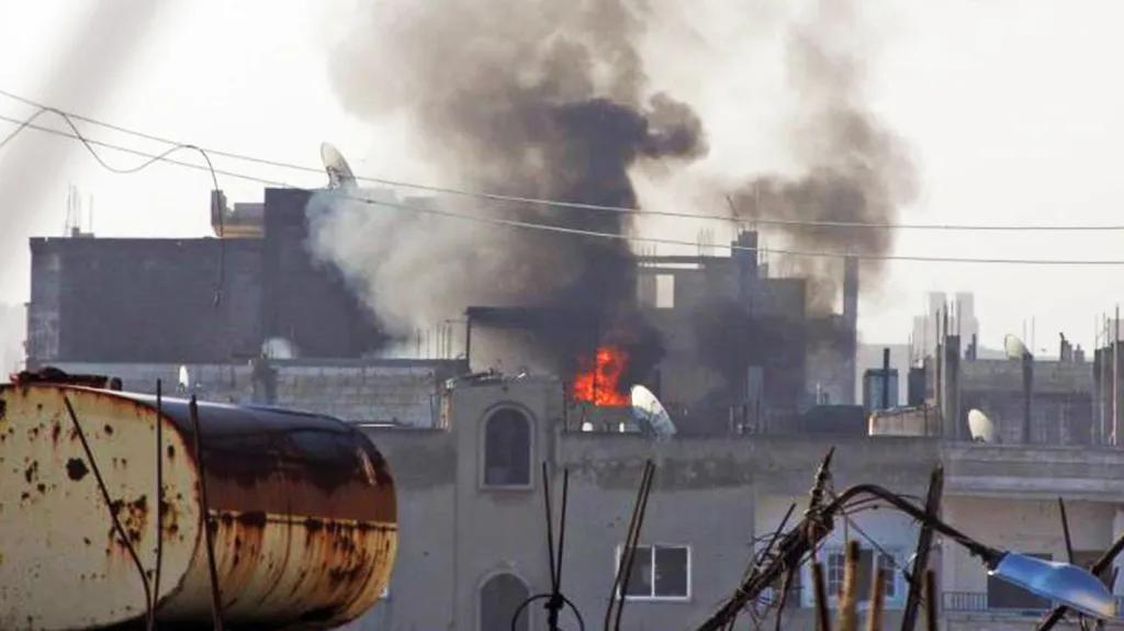 Násilnosti v syrském Homsu