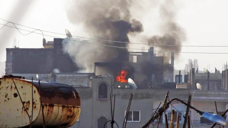 Násilnosti v syrském Homsu