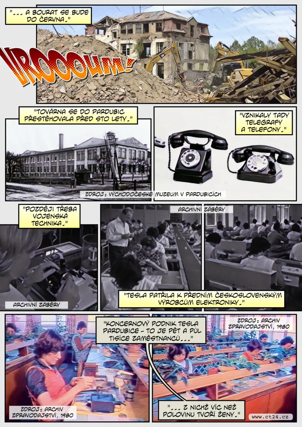 Areál bývalé továrny Tesla jde k zemi