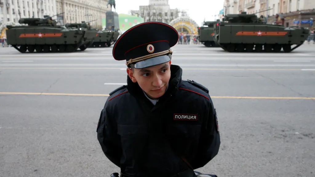 Přípravy na moskevské oslavy konce války