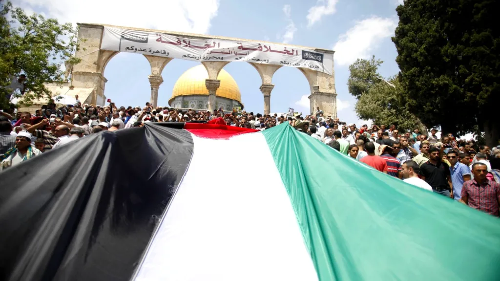 Palestinský protest