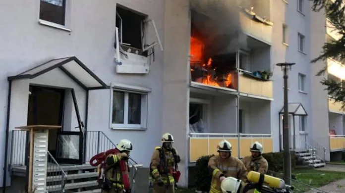 Exploze v domě v Blankenburgu