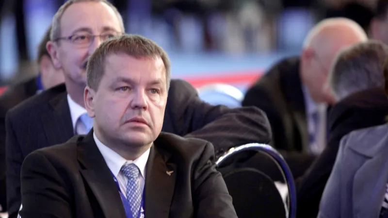 Petr Tluchoř na kongresu ODS