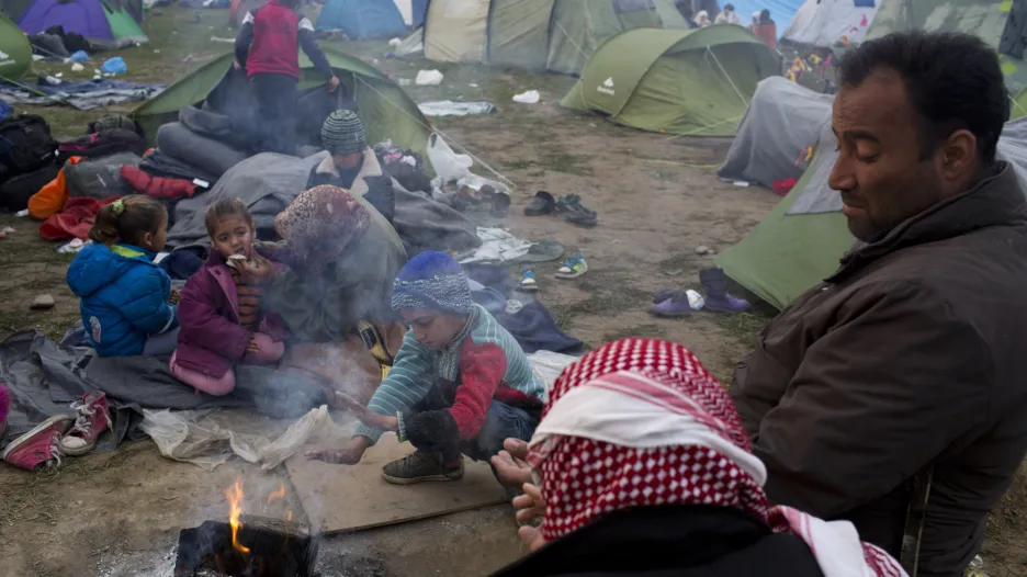 Migranti v Řecku