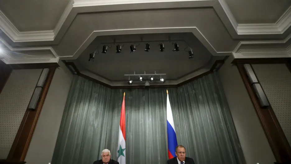 Valíd Mualim a Sergej Lavrov