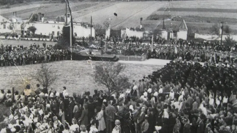 Národní pouť v Javoříčku 23. září 1945