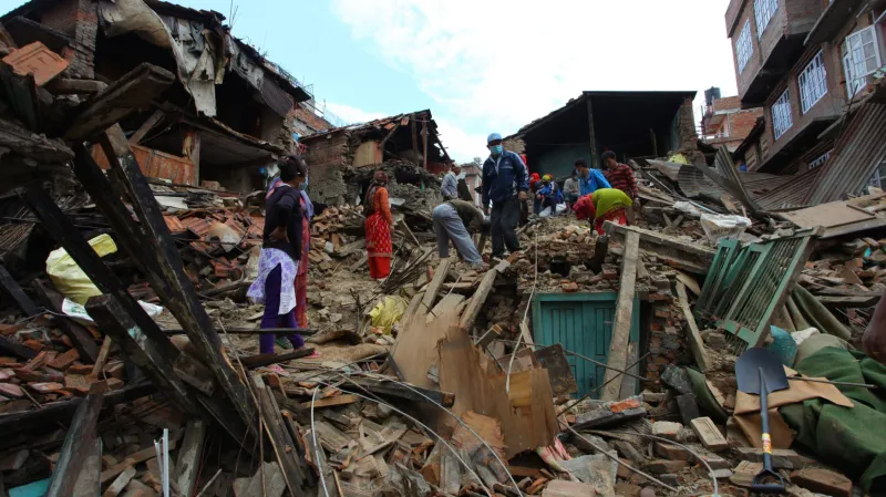 Následky zemětřesení v Nepálu