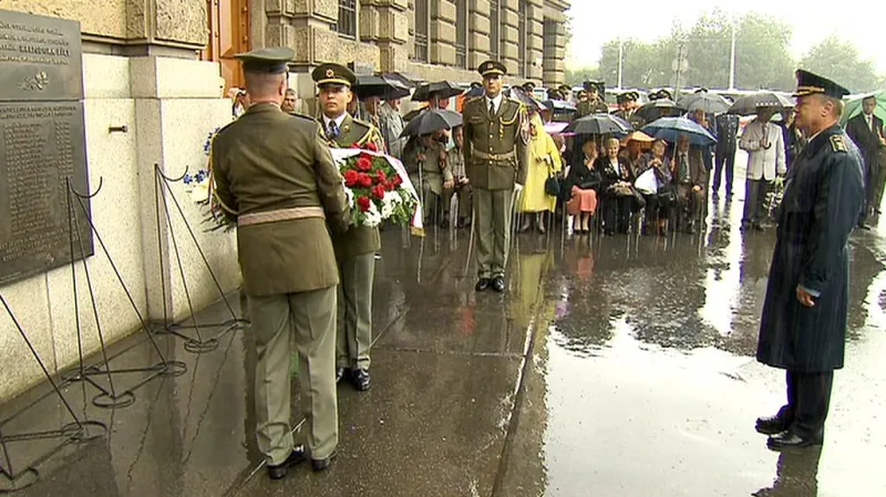 Pietní akt na počest Heliodora Píky