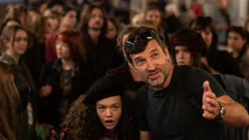 Záběry z natáčení filmu Sbormistr (červen 2023)