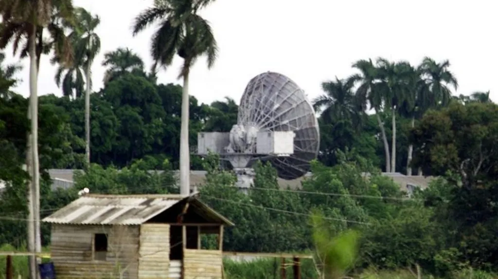 Ruské výzvědné centrum v Lourdes na Kubě