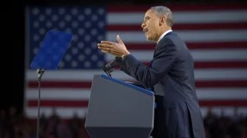 Barack Obama poděkoval Američanům