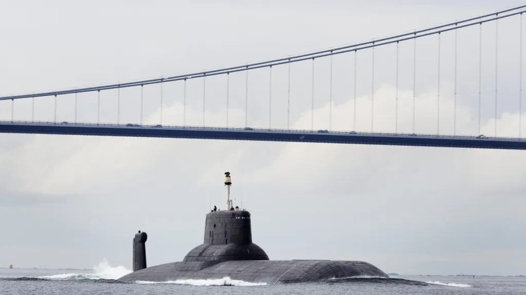 Ruská jaderná ponorka Dmitrij Donský