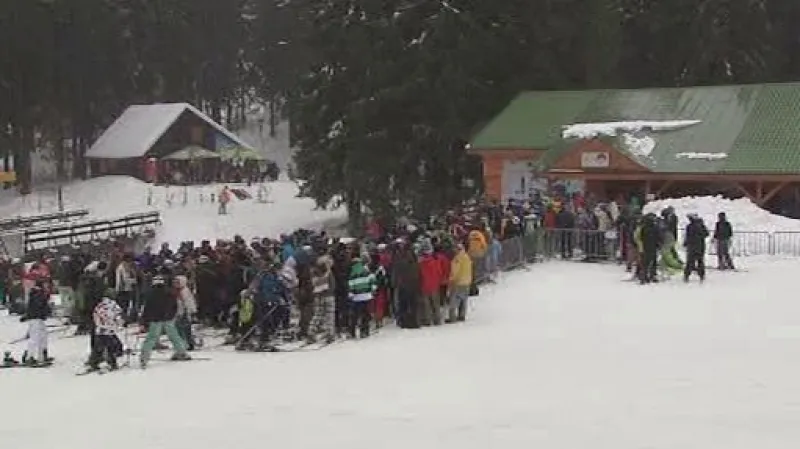 Lyžování v Peci pod Sněžkou