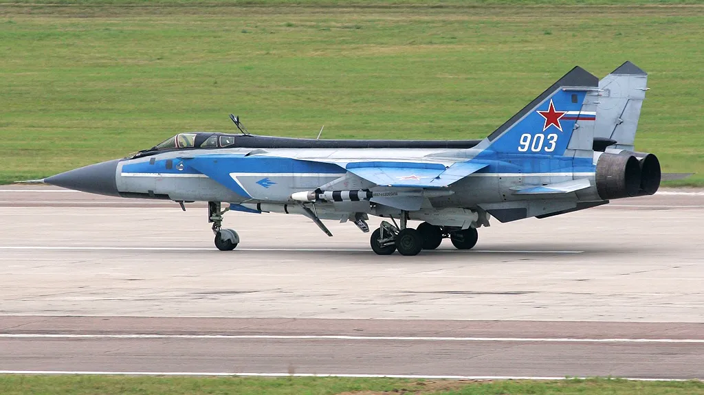 Ruská stíhačka MiG-31