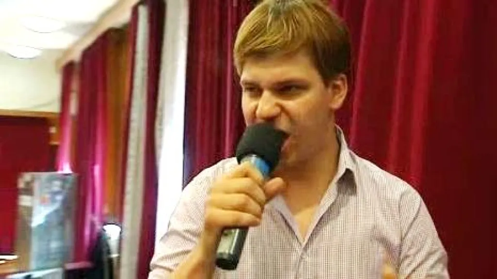 Martin Chodúr na zkoušce