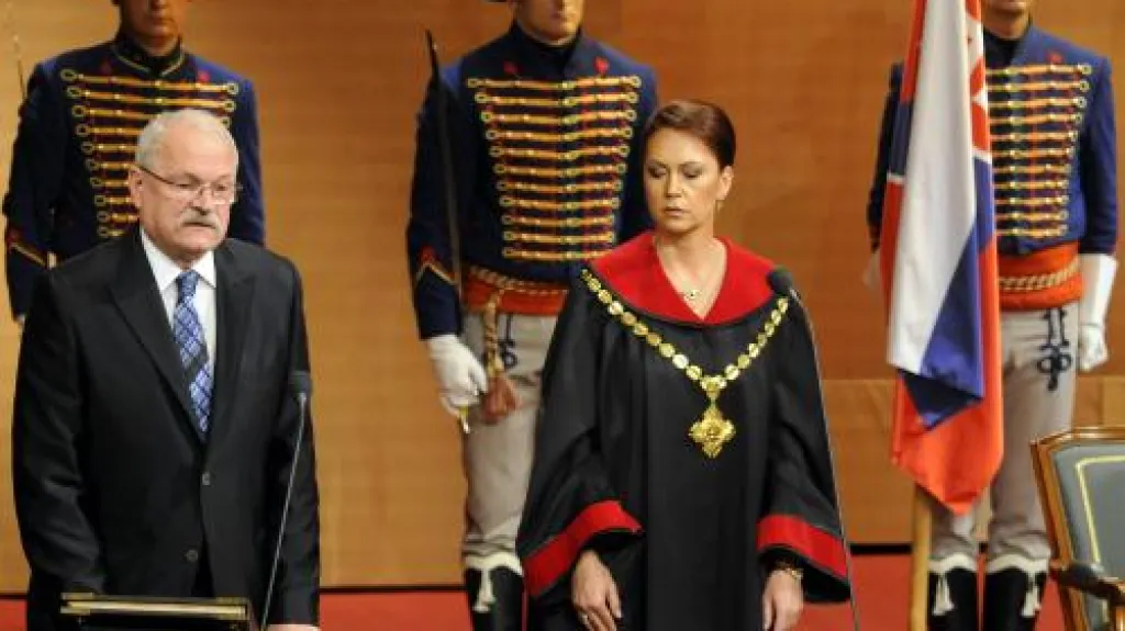 Inaugurace slovenského prezidenta