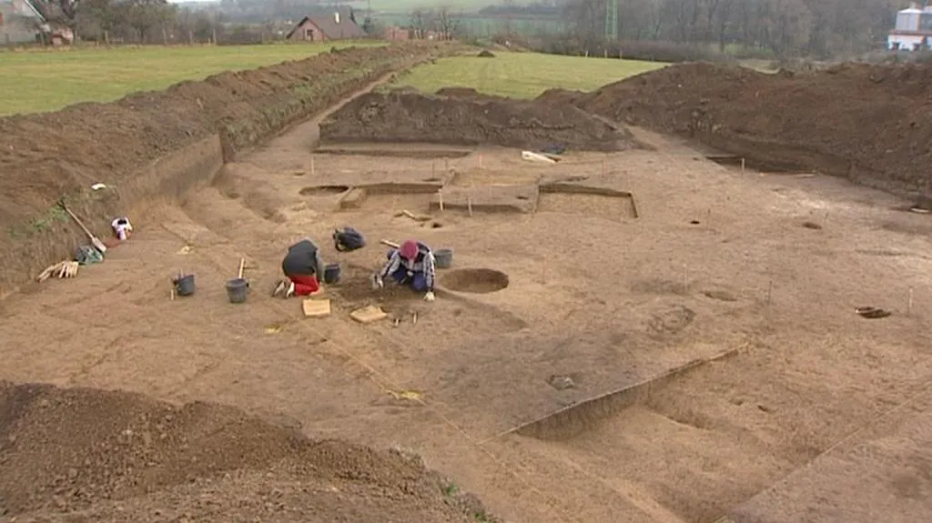 Archeologické naleziště - pohřebiště z doby bronzové