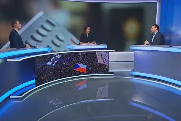 Hosté Událostí, komentářů debatovali o financování veřejnoprávních médií