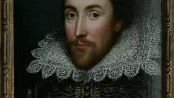 William Shakespeare na objeveném obraze