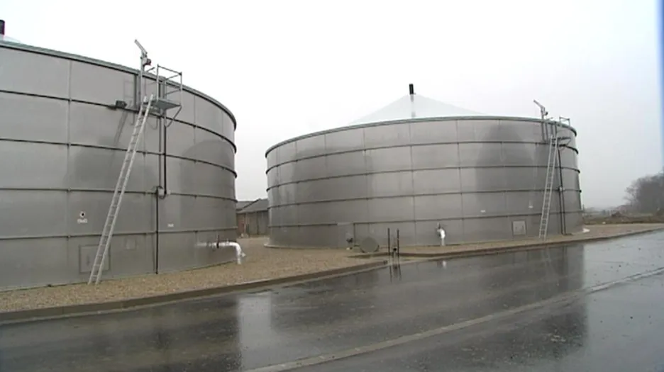 Bioplynová stanice - ilustrační foto