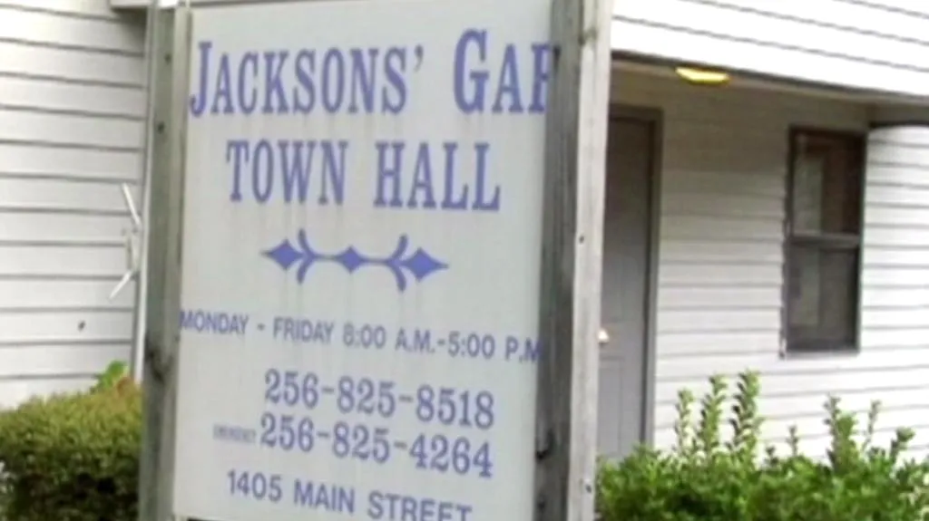 Radnice v Jacksons' Gap