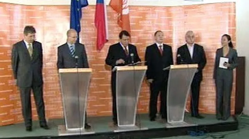 Tisková konference ČSSD