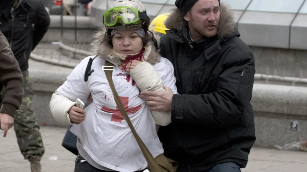 Krvácející Olesja Žukovská