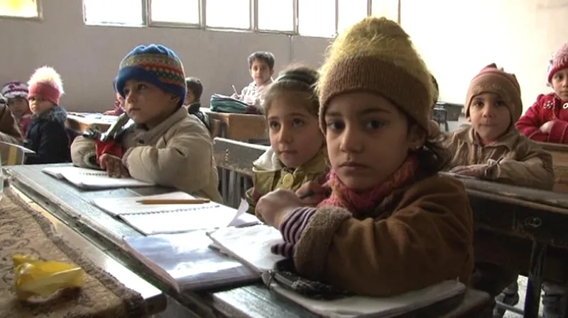 Někteří žáci z Aleppa se mohli vrátit do školy