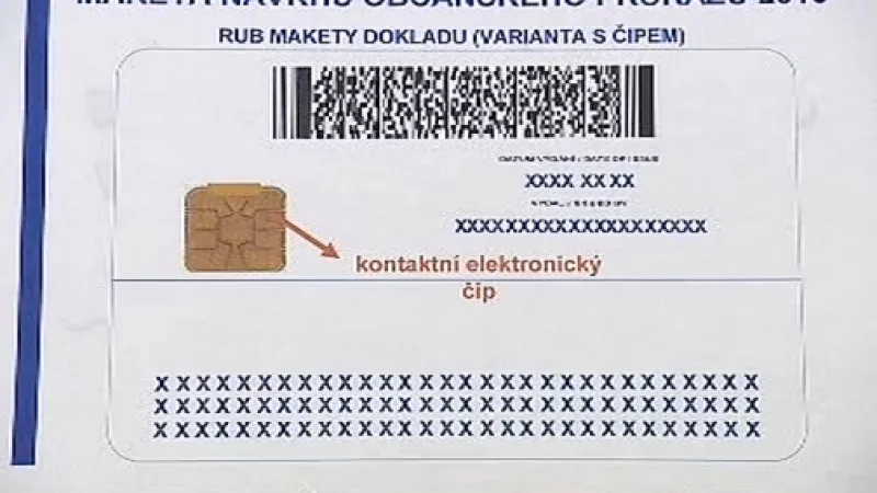 Model nového občanského průkazu