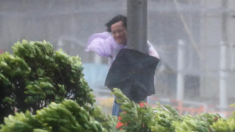 Tajfun Hato v Hong Kongu