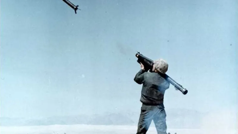 Odpálení střely Redeye