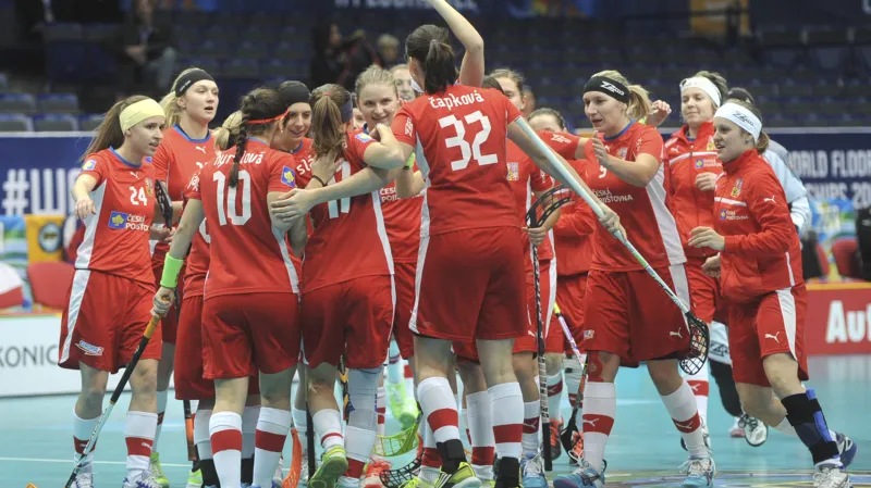 České florbalistky