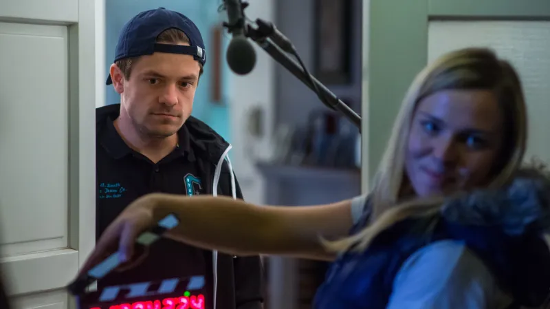 Natáčení filmu Správnej dres