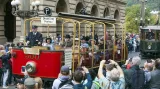 Tramvajový průvod Prahou