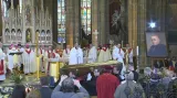 Svatovojtěšská bohoslužba při návratu kardinála Berana