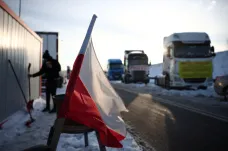 Polští dopravci dali vládě důvěru, ale nekapitulují. Protest na hranicích do března přeruší