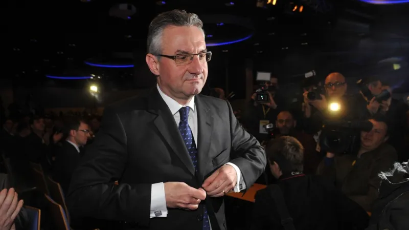 Jan Zahradil na kongresu ODS