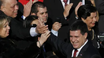 Horacio Cartes se ujímá funkce paraguayského prezidenta