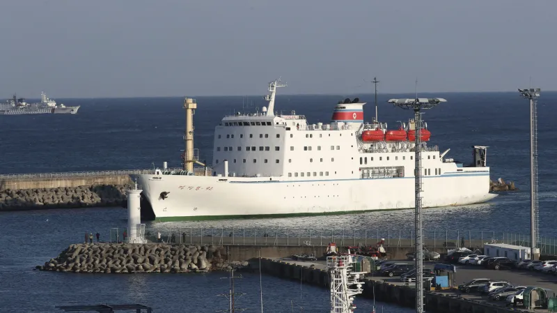 Trajekt, na němž budou bydlet umělci z KLDR